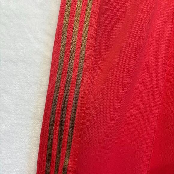 Ivy Park X Adidas 3 Stripes Wide Leg Suit Pants Coral Womens Plus Size 4X GV4006 - Picture 5 of 12